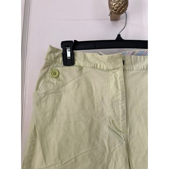 LL bean women’s size 12 regular green pants - Picture 4 of 9